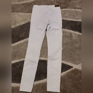 Hollister white jeans